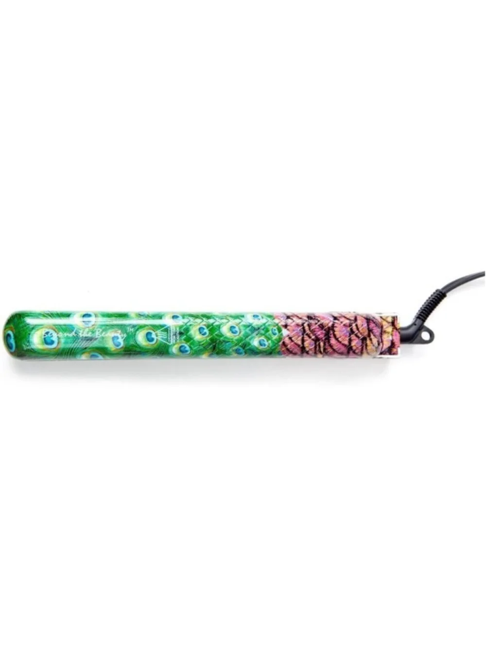 Beyond The Beauty Limited Edition Peacock Ceramic Curling and Flat Iron 3PC Set